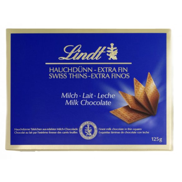 Lindt hauchdünn deszert 125g milk