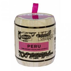 Mingers Peru szemes kávé 250g fadobozos