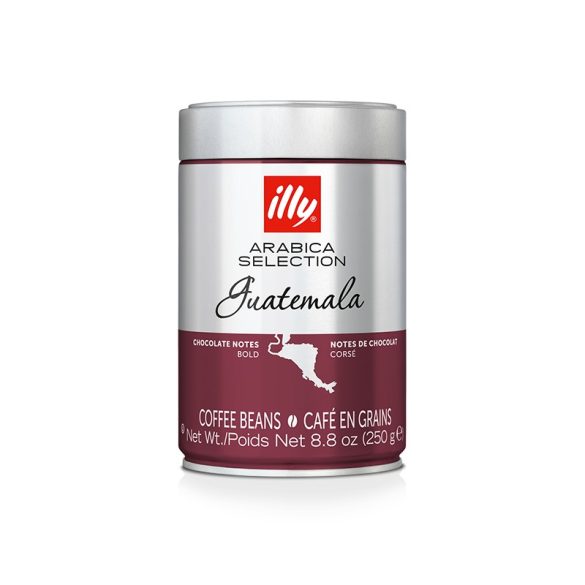 Illy Guatemala szemes kávé fémdoboz 250g