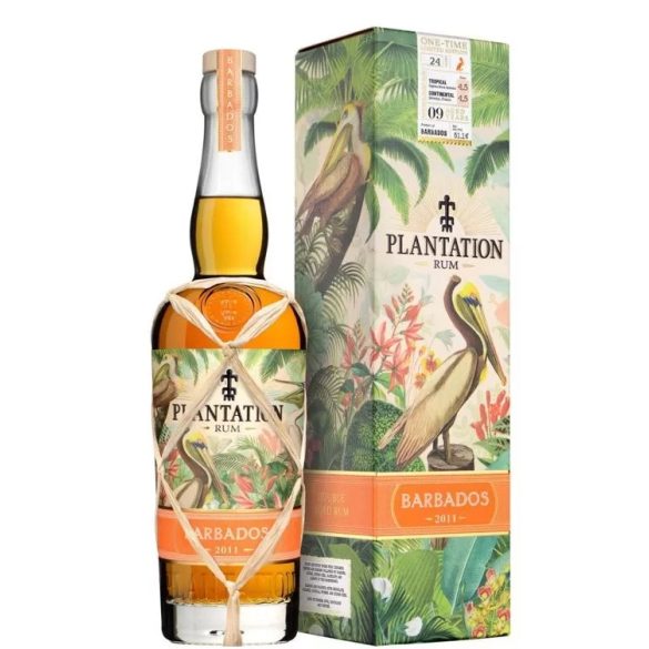 Plantation rum trinidad 2009 év 0,7l