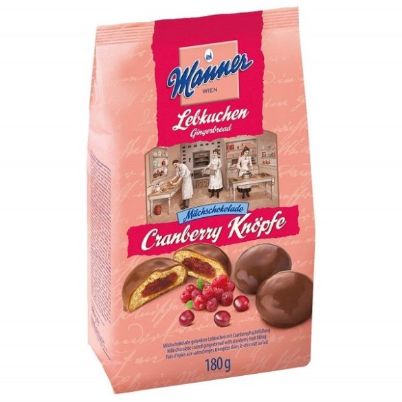 Manner áfonyás tejcsokis puszedli 180g