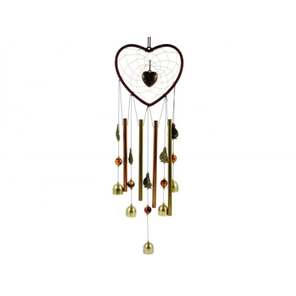 Wind Chime Szélcsengő szíves 55cm