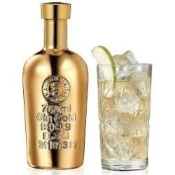 Gold 999 gin 40% DD+pohár 0,7l