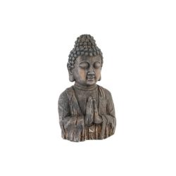 Item buddha szürke üvegszálas 50cm