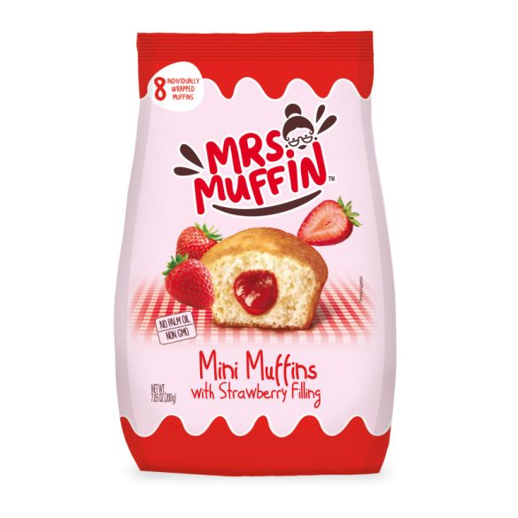 Mrs. Muffin eper töltelékkel 200g