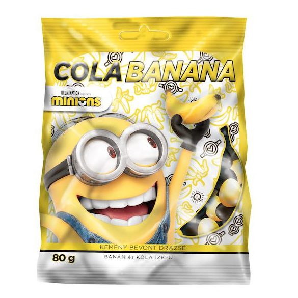 Minion banán ízű drazsé 80g