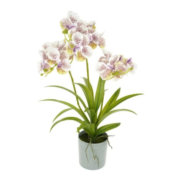 Selyemvirág orchidea 3 ágú 50cm